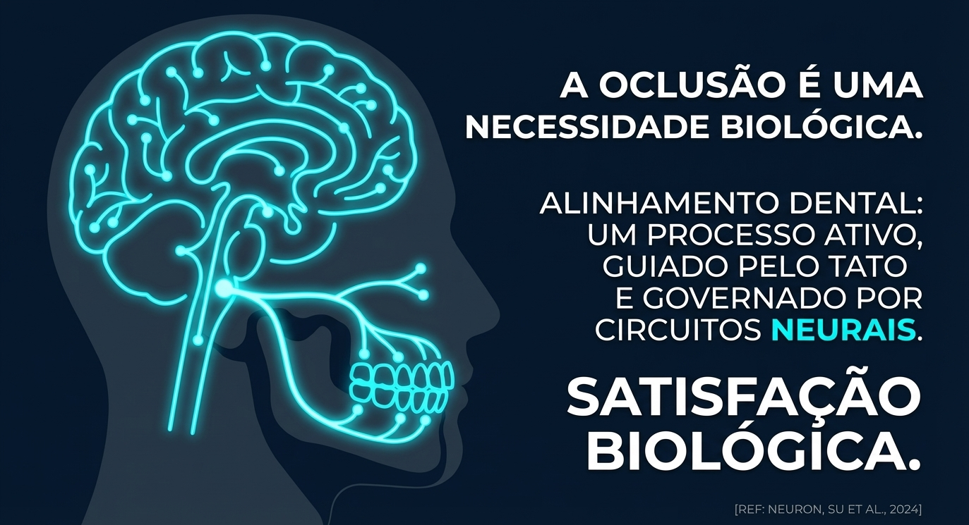 Apertamento dentário fisiológico.