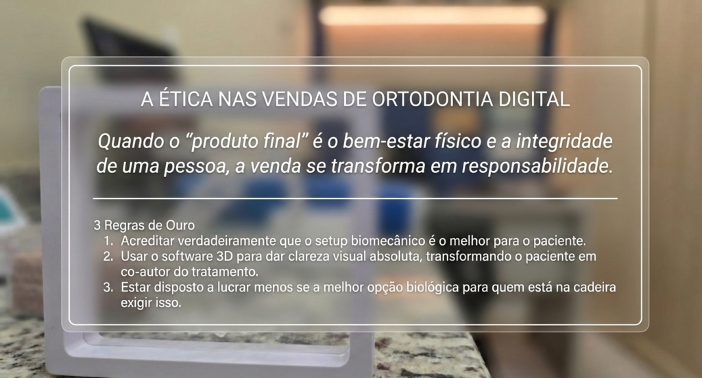 Ética no processo de "vendas" na odontologia